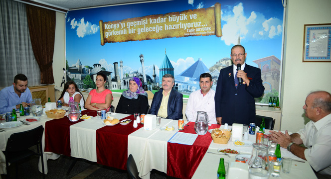 Başkan Akyürek İlk İftarı Şehit Aileleri ve Gazilerle Yaptı