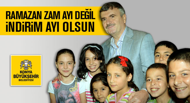 Ramazan Zam Ayı Değil, İndirim Ayı Olsun