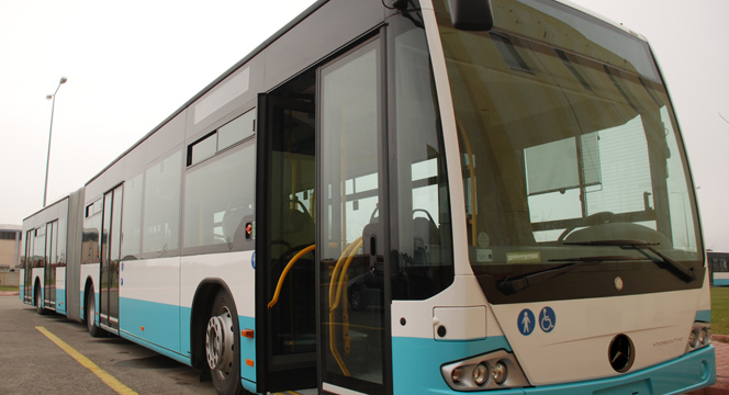 Konya\'ya Doğalgazlı 100 Otobüs Geliyor