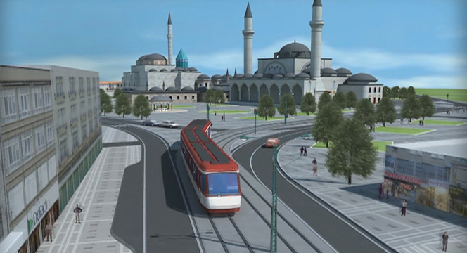 Alaaddin-Adliye KONYARAY Hattında Çalışmalar Başladı