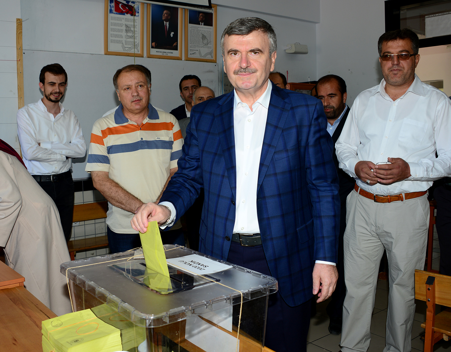 Başkan Akyürek Cumhurbaşkanlığı Seçimi İçin Oyunu Kullandı