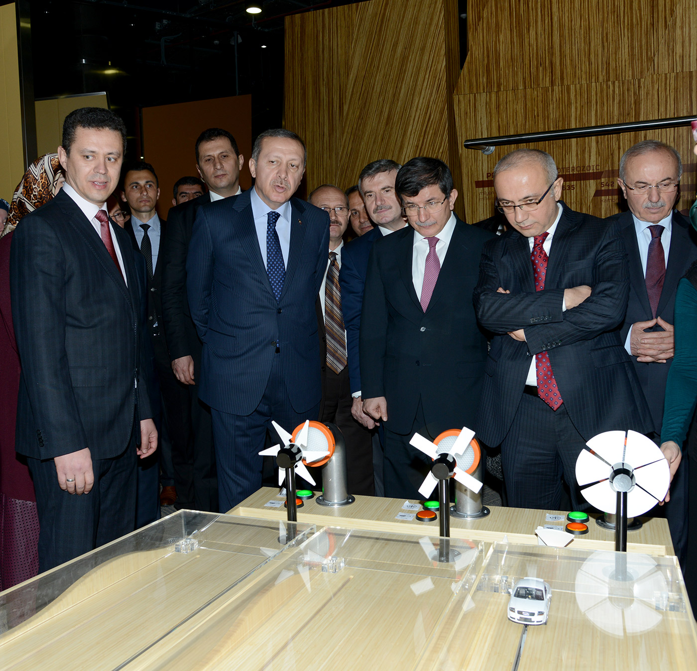 Başbakan Erdoğan Bilim Merkezi'ni İnceledi