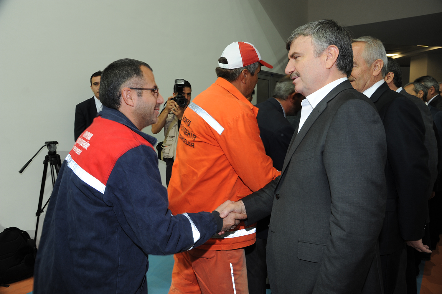 Başkan Akyürek Belediye Çalışanlarıyla Bayramlaştı