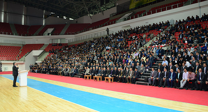 Başkan Akyürek Belediye Çalışanlarıyla Bayramlaştı