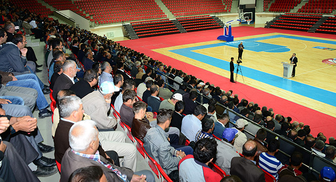 Başkan Akyürek Belediye Çalışanlarıyla Bayramlaştı