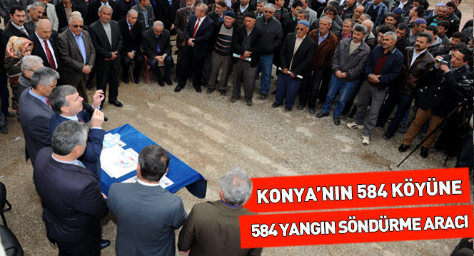584 Köye 584 Yangın Söndürme Aracı