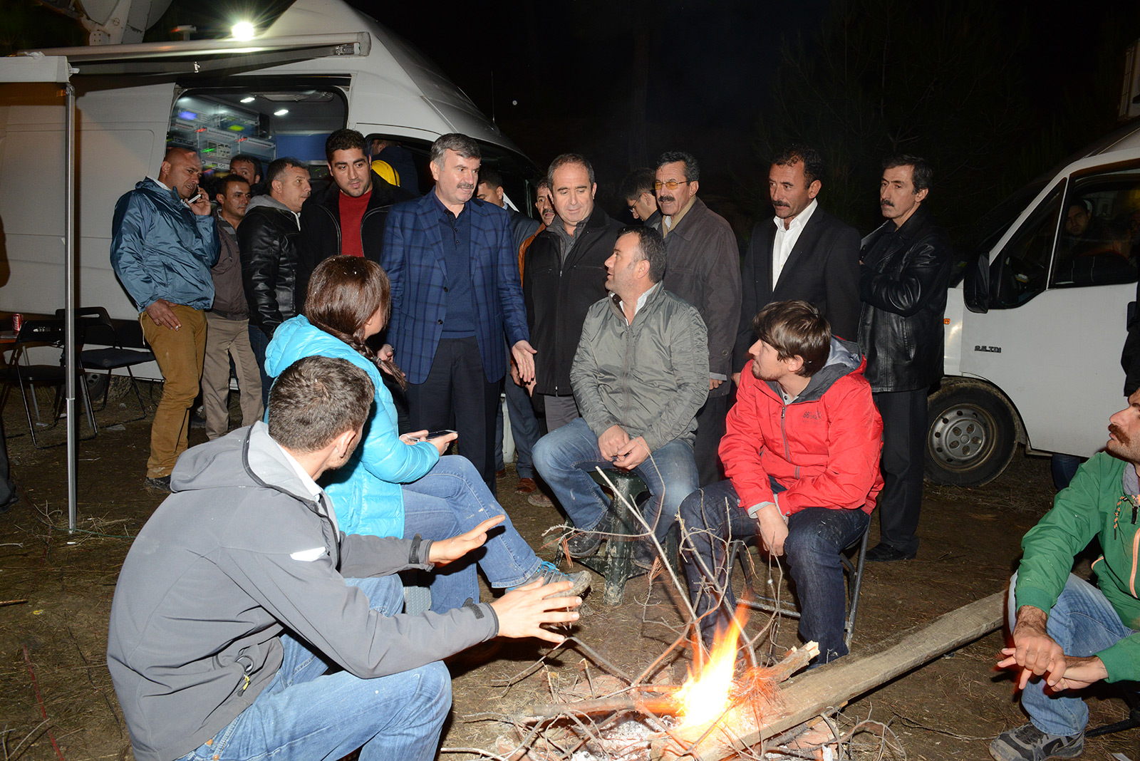 Başkan Akyürek Ermenek'teki Madende İncelemelerde Bulundu