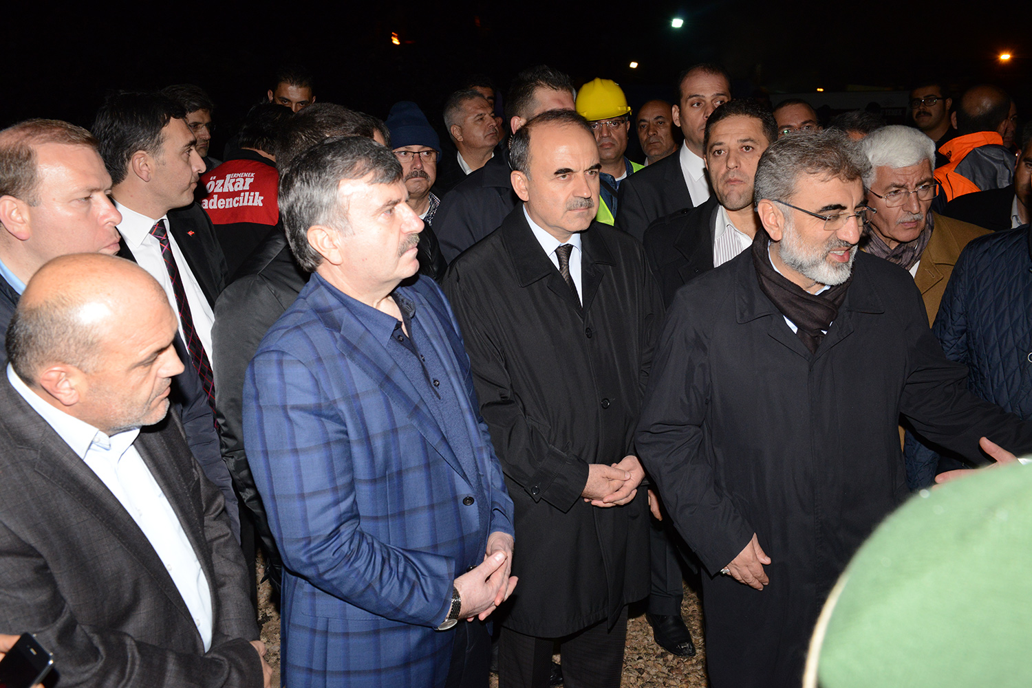 Başkan Akyürek Ermenek'teki Madende İncelemelerde Bulundu