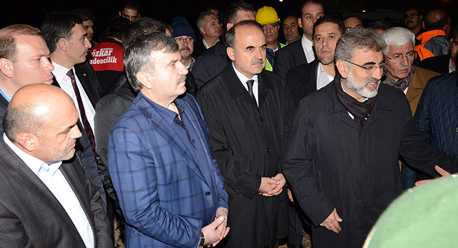Başkan Akyürek Ermenek'teki Madende İncelemelerde Bulundu