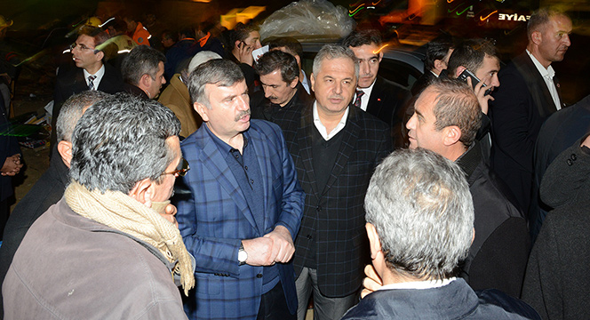 Başkan Akyürek Ermenek'teki Madende İncelemelerde Bulundu