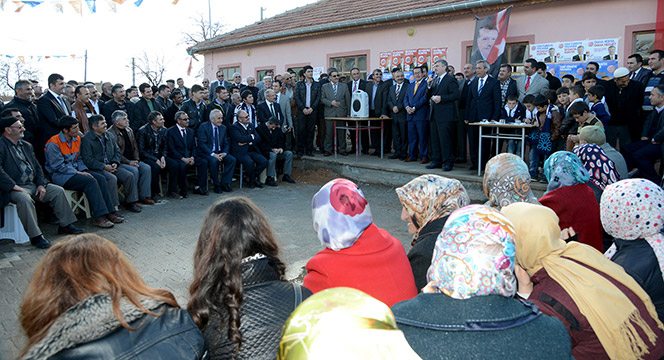 Başkan Akyürek, 584 Köye Yapılacak Projeleri Açıkladı
