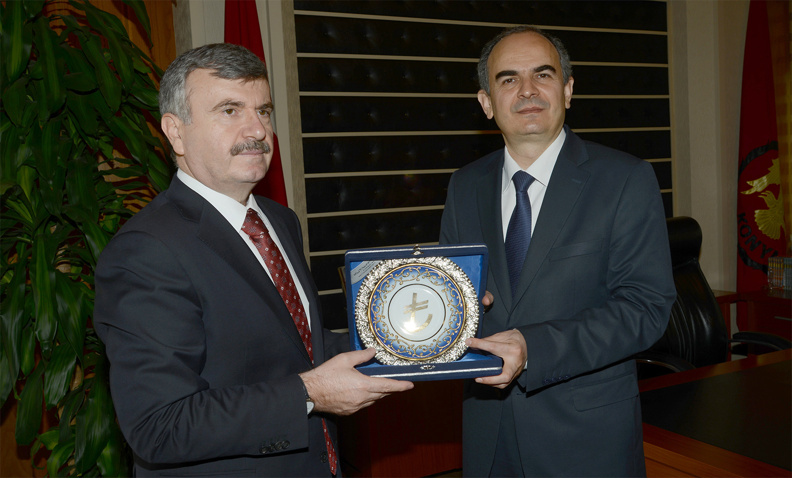 Merkez Bankası Başkanı'ndan Başkan Akyürek'e Ziyaret 