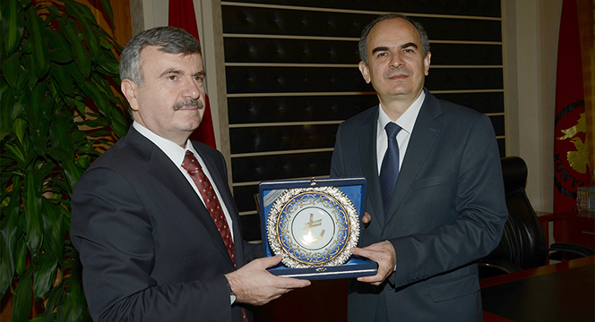 Merkez Bankası Başkanı'ndan Başkan Akyürek'e Ziyaret 