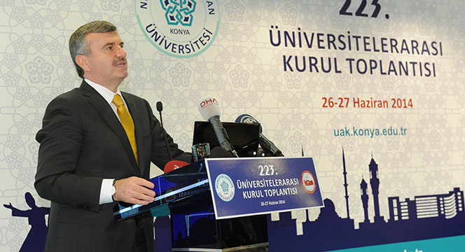 Üniversitelerarası Kurul Toplantısı Bilim Merkezi'nde Yapıldı