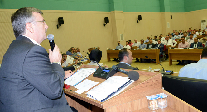 Büyükşehir Belediye Meclisi Yeni Salonda İlk Toplantısını Yaptı
