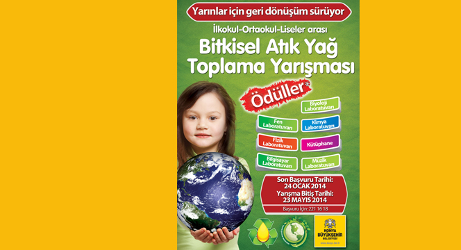 Okullarda Bitkisel Atık Yağ Toplama Yarışması