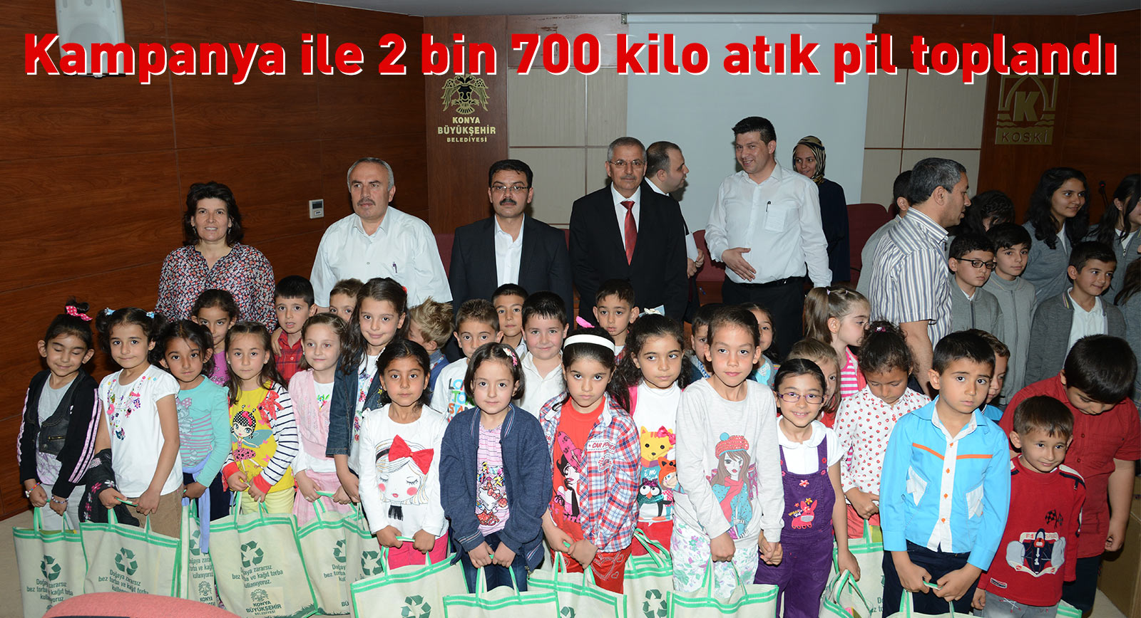 Kampanya İle 2 Bin 700 Kilo Atık Pil Toplandı