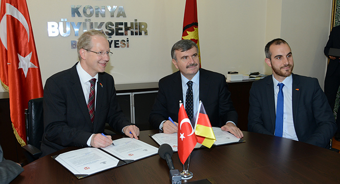 Konya-Hannover Kardeş Şehir Ön Protokolü İmzalandı