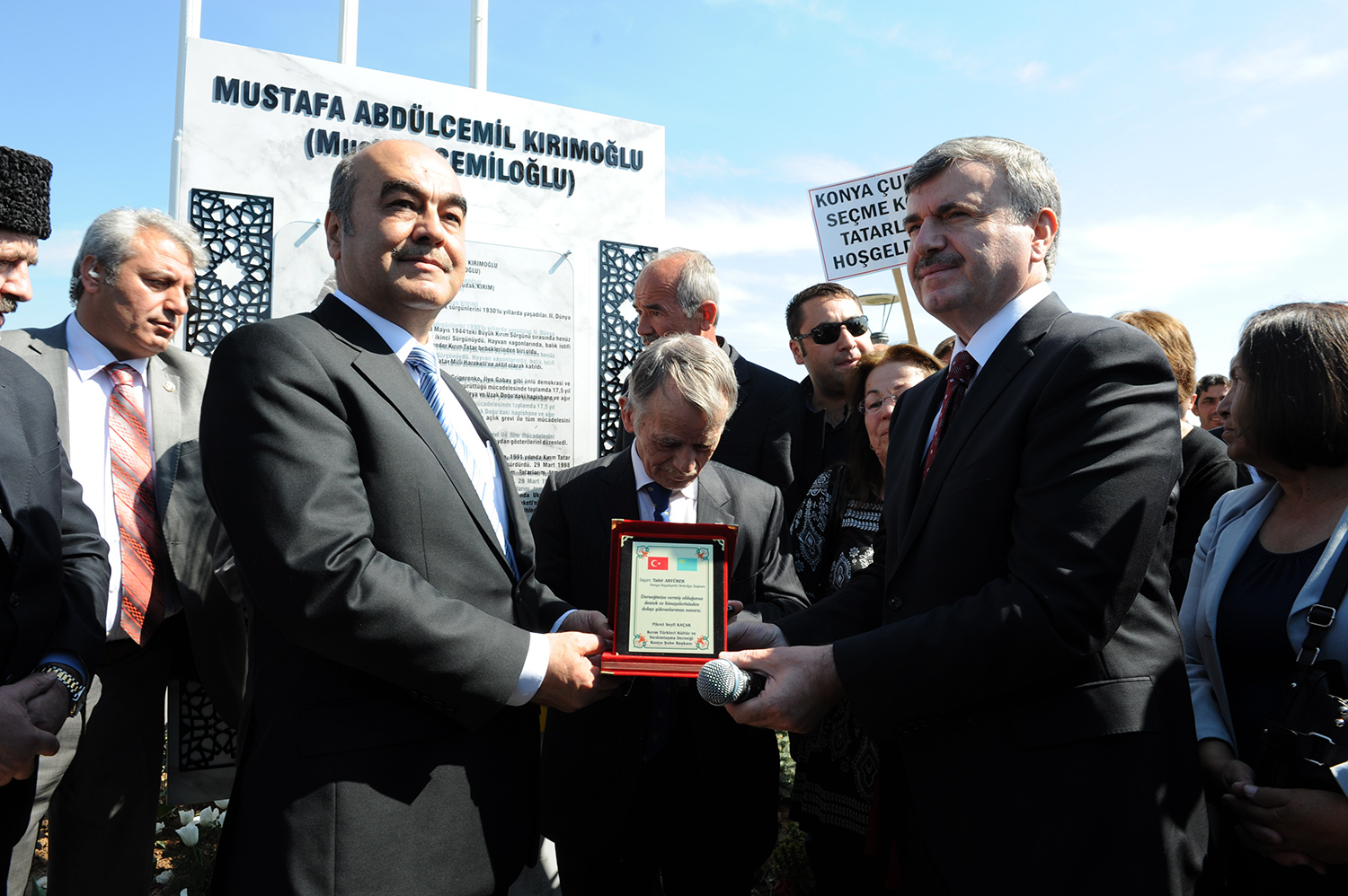Mustafa Abdülcemil Kırımoğlu Konya'da