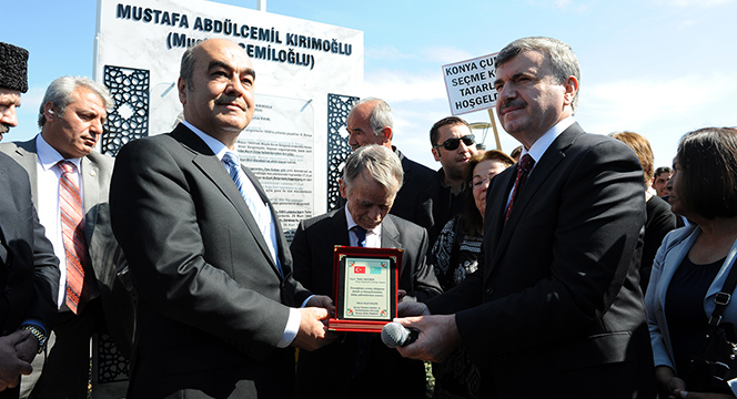 Mustafa Abdülcemil Kırımoğlu Konya'da