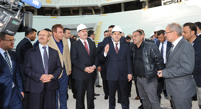 Bakan Kılıç Yeni Stadyumu İnceledi