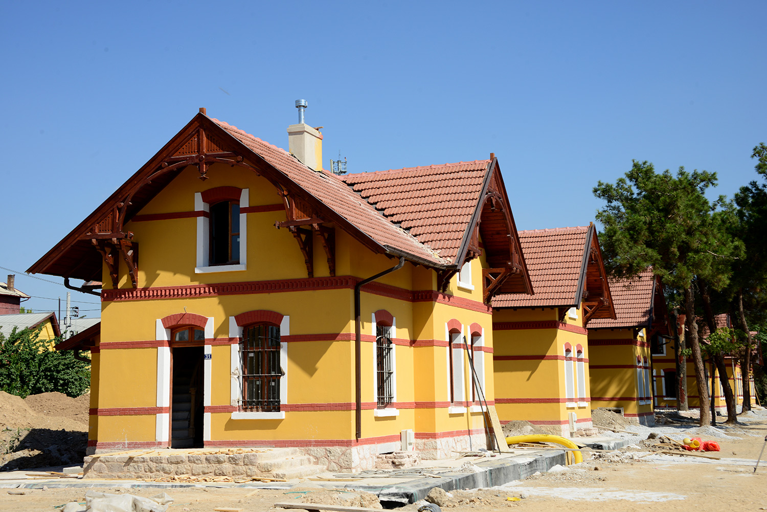 İstasyon Bölgesinde Kültür ve Tarih Adası Oluşturuldu