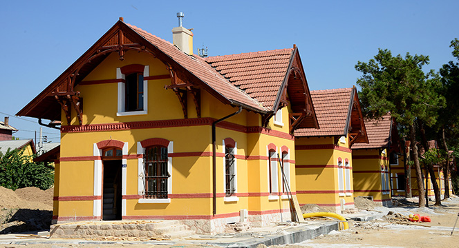 İstasyon Bölgesinde Kültür ve Tarih Adası Oluşturuldu