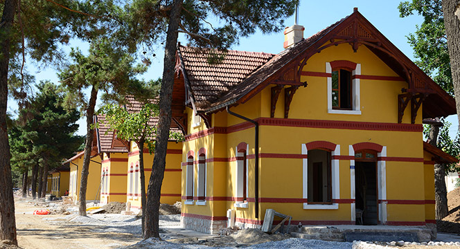 İstasyon Bölgesinde Kültür ve Tarih Adası Oluşturuldu