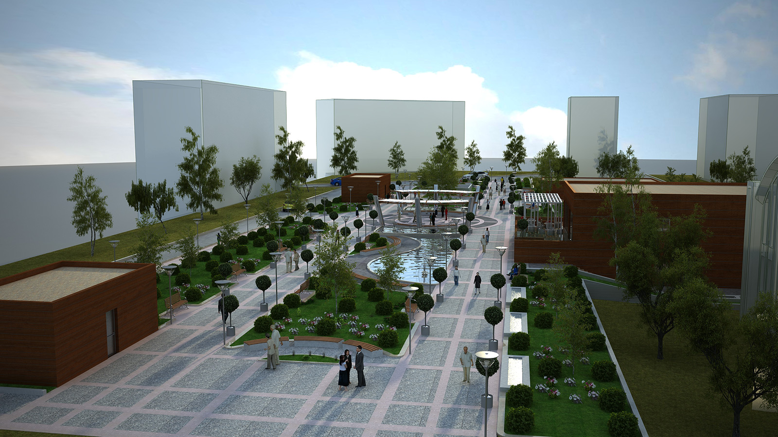 Büyükşehir'den Konevi Meydanı ve Katlı Otoparkı