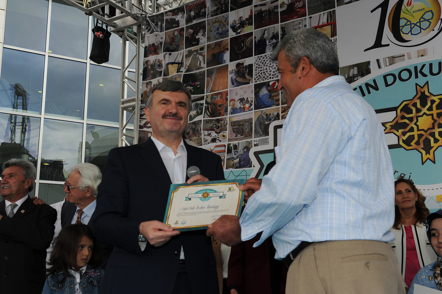 KOMEK 'Altın Dokunuşlar ' Selçuklu'dan Günümüze' Sergisi Açıldı