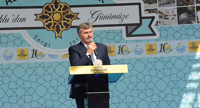 KOMEK 'Altın Dokunuşlar ' Selçuklu'dan Günümüze' Sergisi Açıldı
