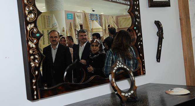 KOMEK 'Altın Dokunuşlar ' Selçuklu'dan Günümüze' Sergisi Açıldı