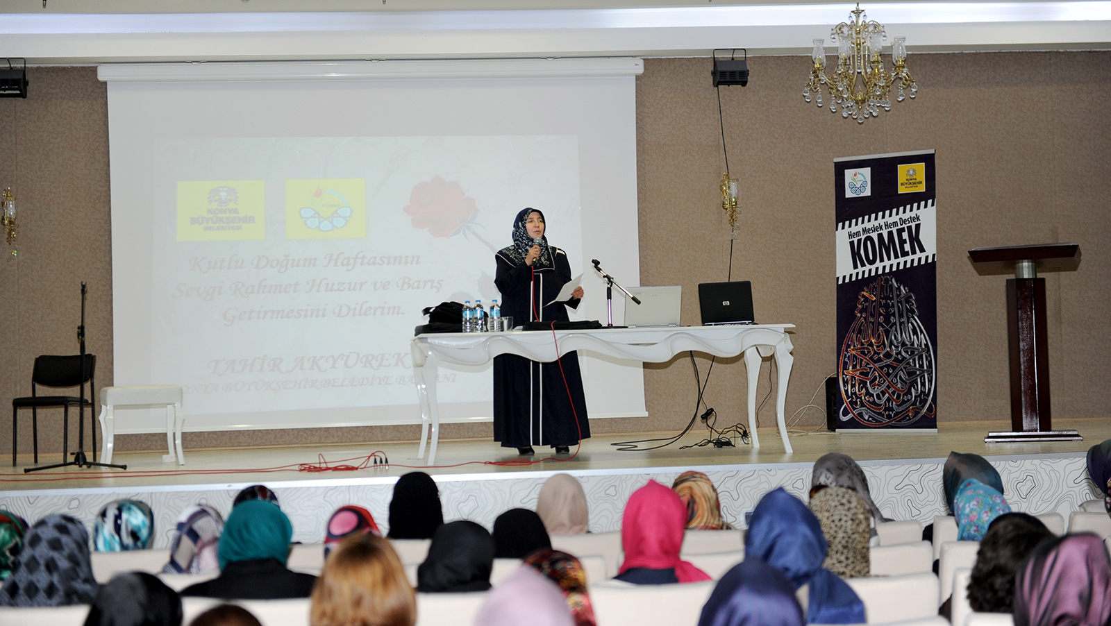 KOMEK ve Hanım Lokallerinden Kutlu Doğum Programı