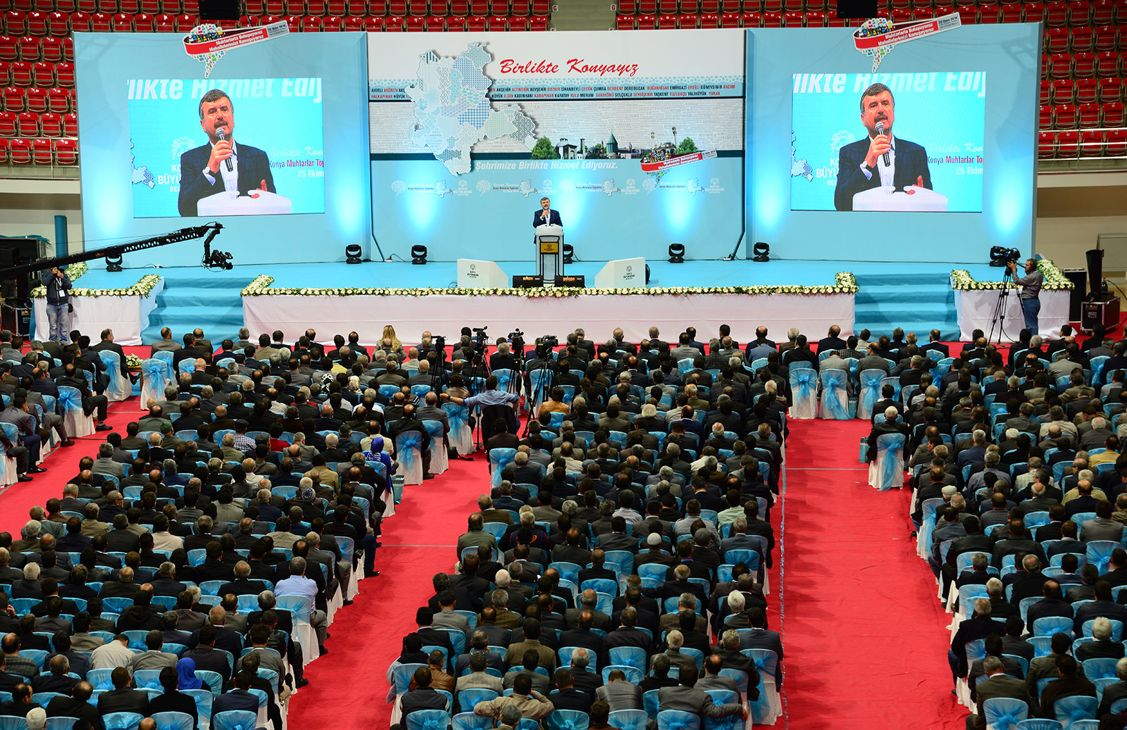 Başkan Akyürek 31 İlçeden Muhtarlarla Buluştu