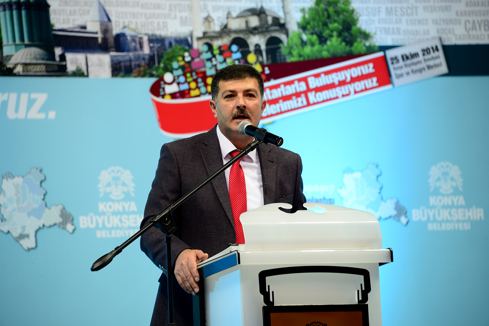 Başkan Akyürek 31 İlçeden Muhtarlarla Buluştu