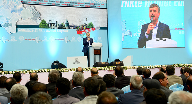 Başkan Akyürek 31 İlçeden Muhtarlarla Buluştu