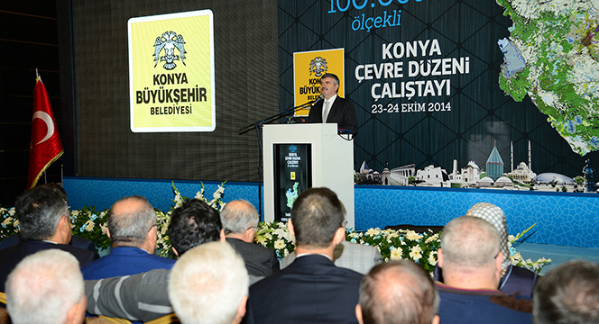 Konya Çevre Düzeni Planı Çalıştayı Yapılıyor