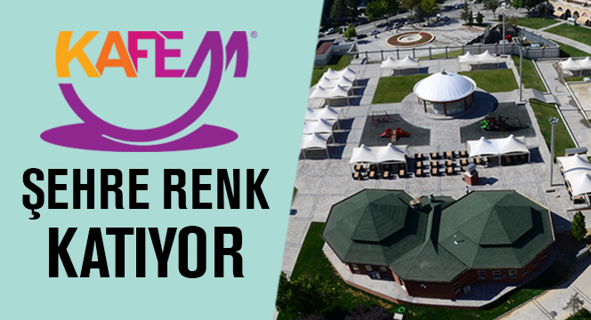 Büyükşehir 'Kafem' İle Şehre Renk Katıyor