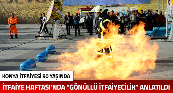 İtfaiye Haftası'nda 'Gönüllü İtfaiyecilik' Anlatıldı