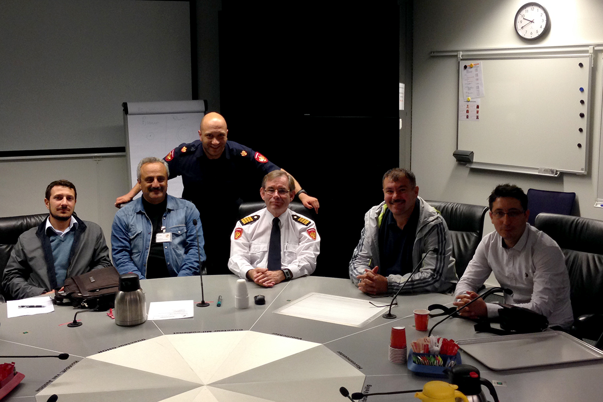 Konya İtfaiyesi'nden Rotterdam'da Teknik İnceleme