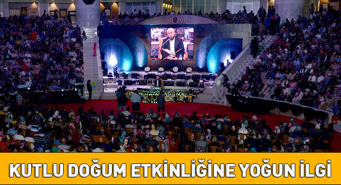 Kutlu Doğum Etkinliğine Yoğun İlgi