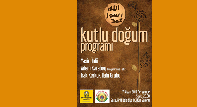 Büyükşehir'den İlçelerde 'Kutlu Doğum' Programı