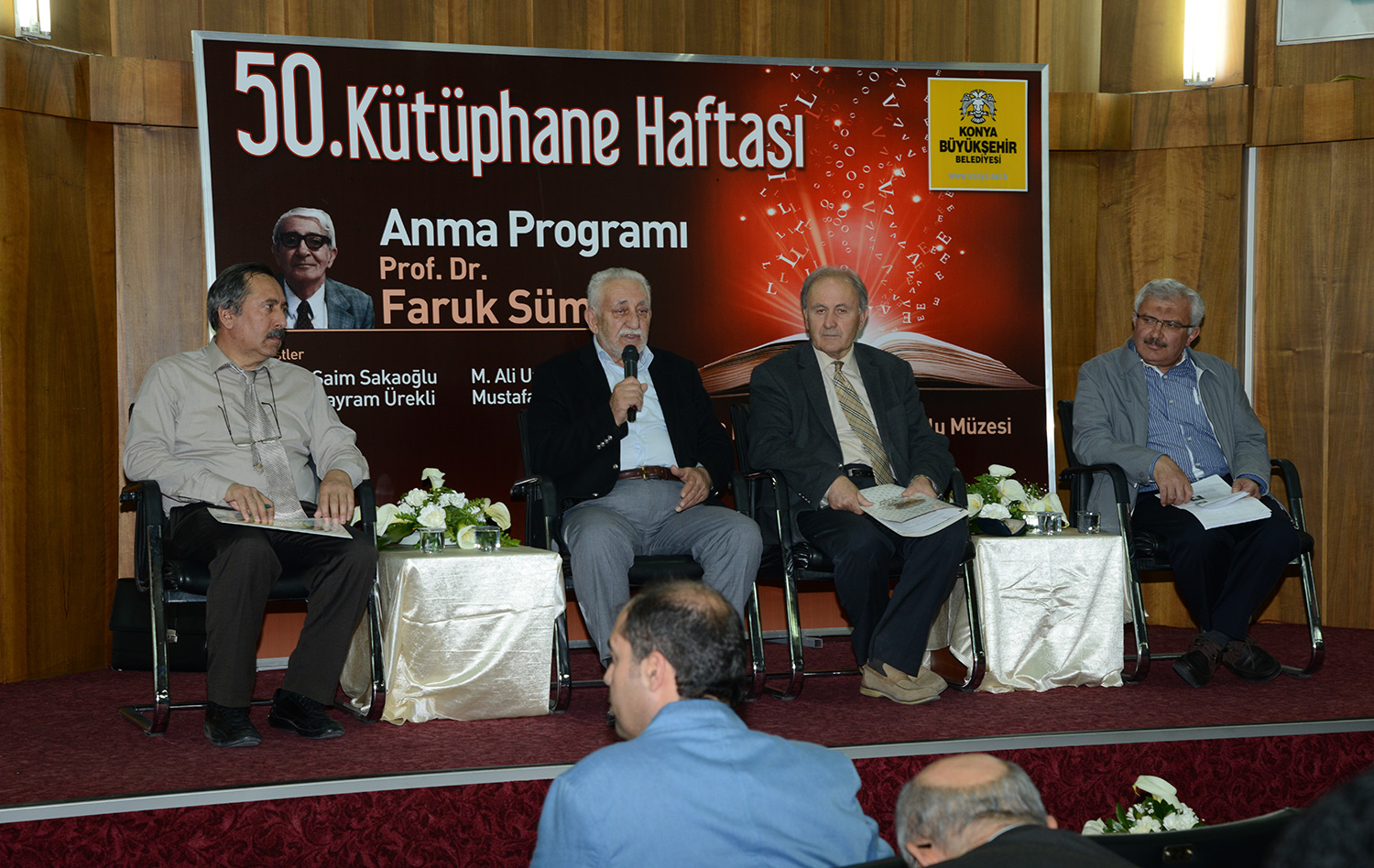 50. Kütüphane Haftası'nda Prof. Dr. Faruk Sümer Anıldı