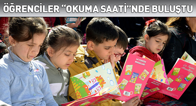 Öğrenciler 'Okuma Saati'nde Buluştu