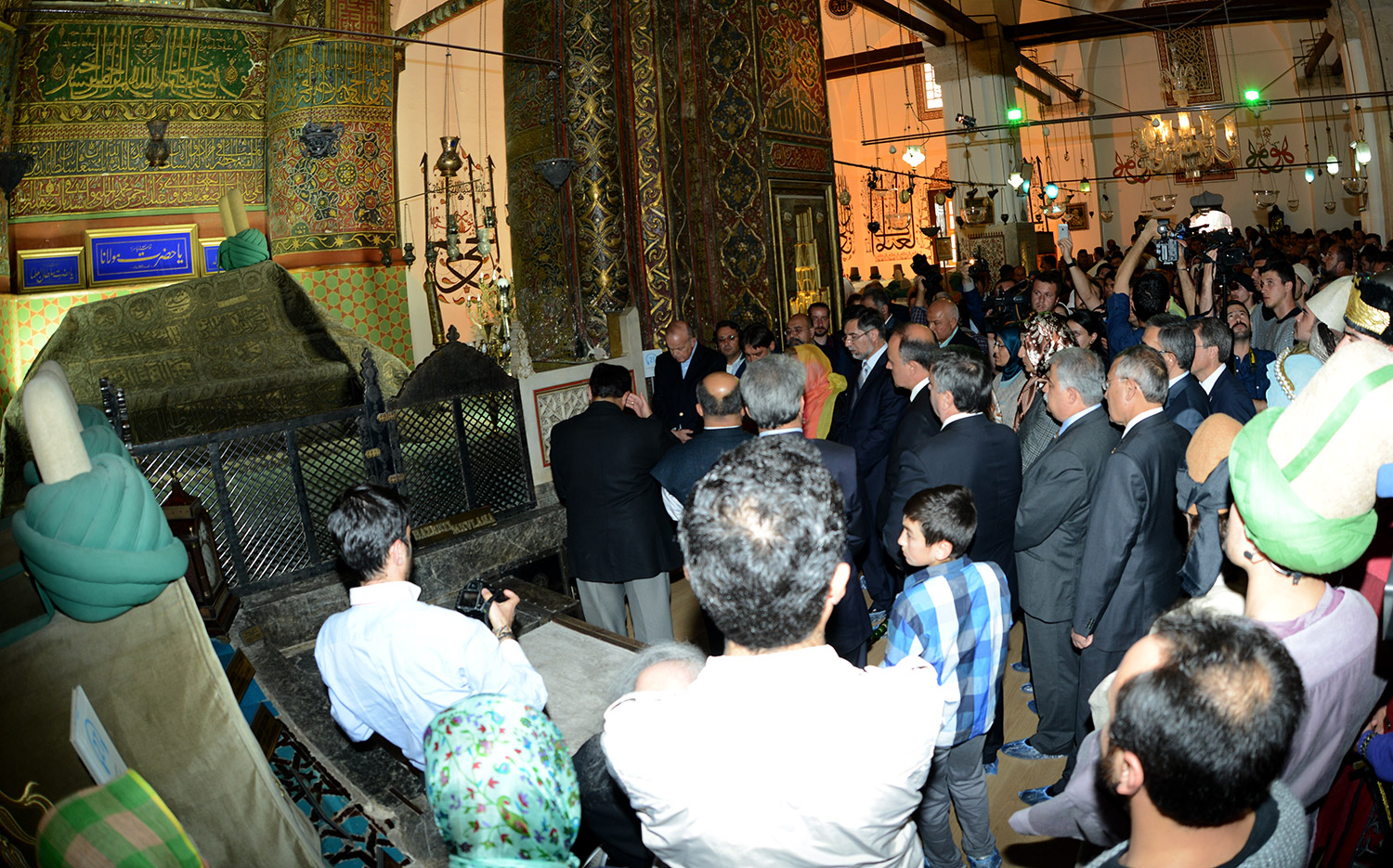 Hazreti Mevlâna ve Ailesi 786. Kez Karşılandı