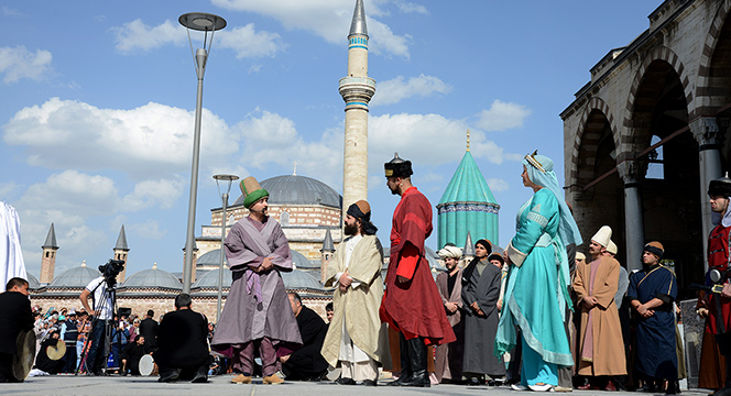 Hazreti Mevlâna ve Ailesi 786. Kez Karşılandı