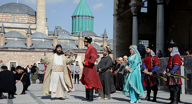 Hazreti Mevlâna ve Ailesi 786. Kez Karşılandı