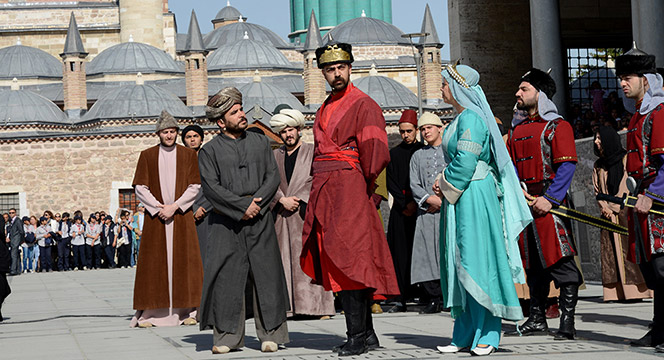 Hazreti Mevlâna ve Ailesi 786. Kez Karşılandı