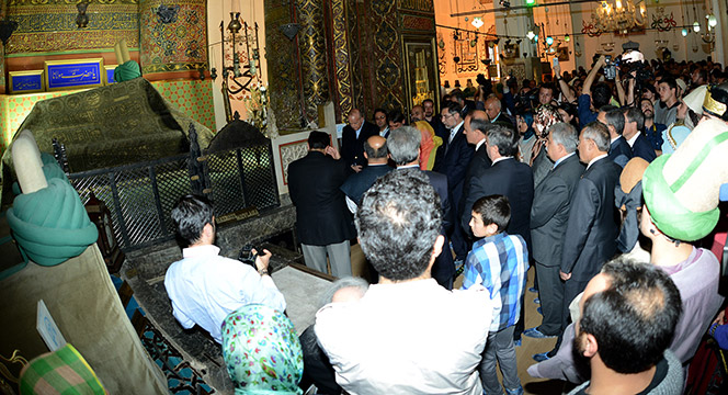 Hazreti Mevlâna ve Ailesi 786. Kez Karşılandı