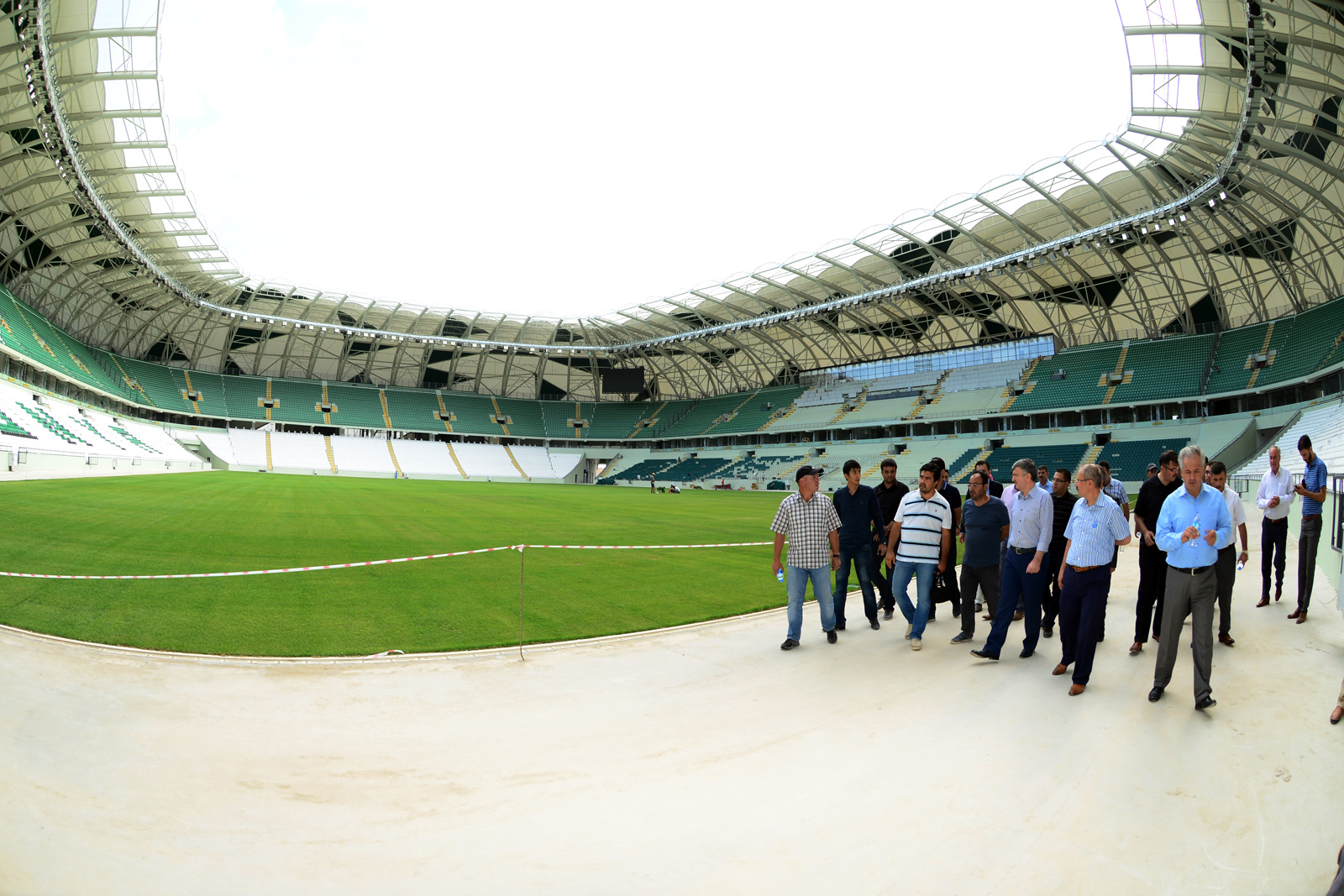 Konya Büyükşehir Stadı Maça Hazır